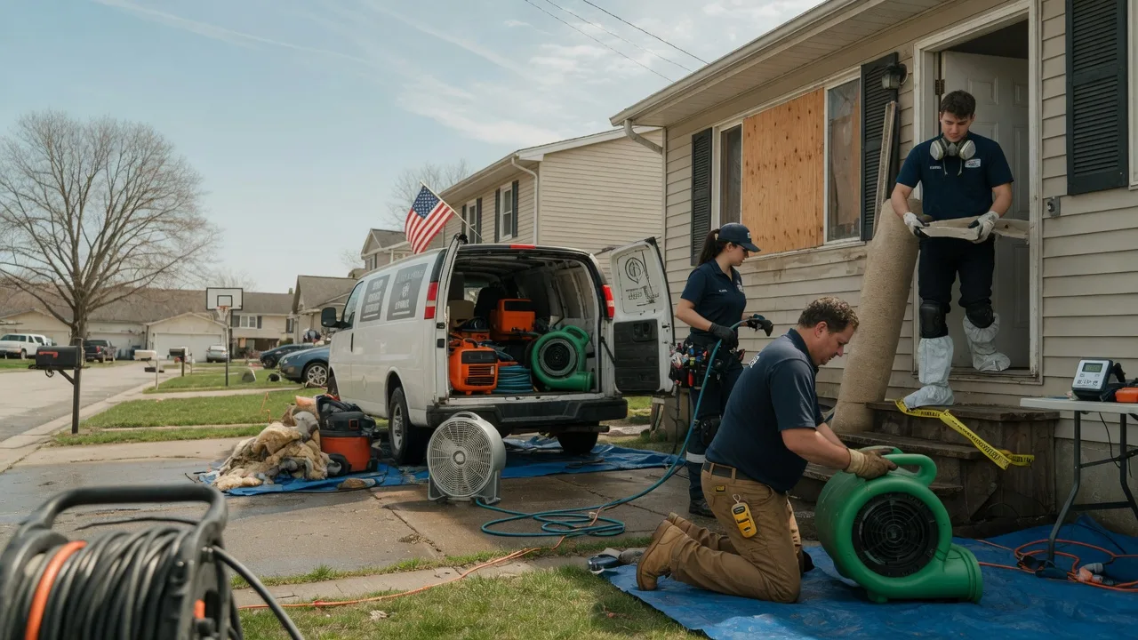 Water Damage Restoration in Mcmechen, WV near me